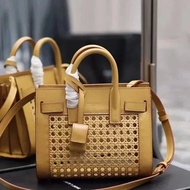 YSL Saint Laurent sac de jour Handbag Woven Hollow Bag Portable Organ Bag Shoulder Bag Crossbody Bag