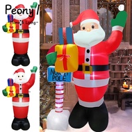 PEONY1 Santa Claus Children's Gifts Outdoor Decoration Christmas Gifts Inflatable Santa Claus