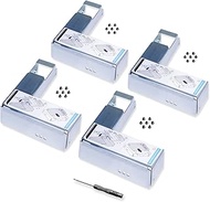 DRIVECADDY 4-Pack 2.5" to 3.5" Drive Adapter – Compatible with Dell and Other Major Server Brands – 