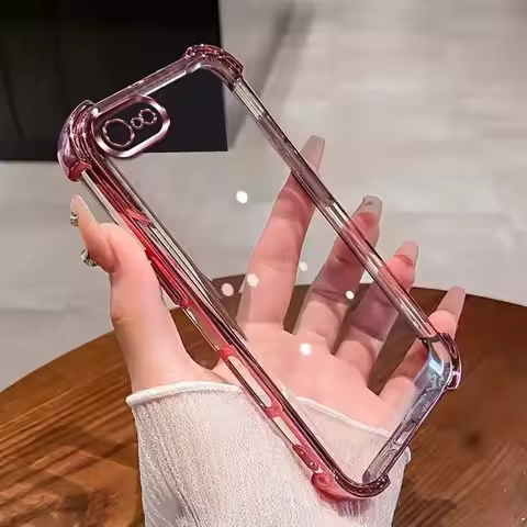 For iPhone 17e Case iPhone 16e Phone Case iPhone 6 7 8 Plus 6s Cover Electroplating Lens All-inclusi