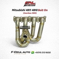 FAL Precision Banana Turbo Manifold Mitsubishi Lancer 4B11 4B10 Bolt On Turbo Up T3 (Gearbox 2WD)