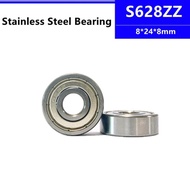 1050Pcs S628Zz 8x24x8Mm Stainless Steel Deep Groove Ball Bearing 8X2