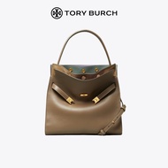 TORY BURCH LEE RADZIWILL กระเป๋าสะพายข้างผู้หญิงขนาดใหญ่ 77174