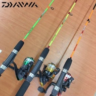 DAIWA Set Pancing Udang Joran Udang Galah,Rod Udang Dan Ikan Fishing Rod and Spinning Reel Saltwater