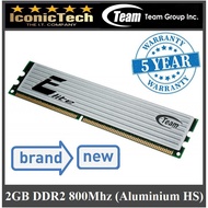 Team Elite Ram Module DDR2-2GB-800Mhz (aluminium heatspreaders) NEW