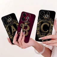 For Tecno Spark 30 30C 5G Case KL8 KL8H Cute Crown Letters Cover Soft TPU Phone Cases For Tecno Pop 