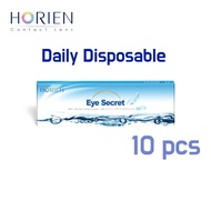 (10 pcs) Horien Eye Secret 38% Daily Disposable Lens Clear Contact Lenses