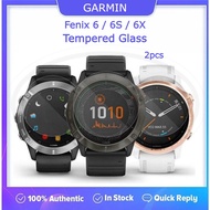 < 2pcs > Garmin Fenix 6 / Fenix 6S / Fenix 6X Screen Protector HD Tempered Glass