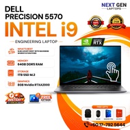 【NEW】NVIDIA RTX A2000 | Dell Precision 5570 i9 | Workstation Engineering Laptop | 64GB DDR5 1TB SSD