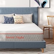 Sweetnight Queen Size Mattress, 10 Inch Queen Bed Mattress, Double Sides Flippable Queen Memory Foam Mattress in a Box, Perforated Foam and Gel Infused for Pressure Relief and Cool Sleep