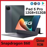 XIOAMI Mipad 5 Pro 11 inch Baru HD 4K Layar Global Tablet Snapdragon 860 Android 11.0 RAM 10GB/256