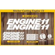 Engine11 Bicycle Cutting Sticker - Bicycle Decal Sticker