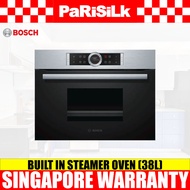 Bosch CDG634AS0 Series 8 Built-in Steamer Oven (38L)