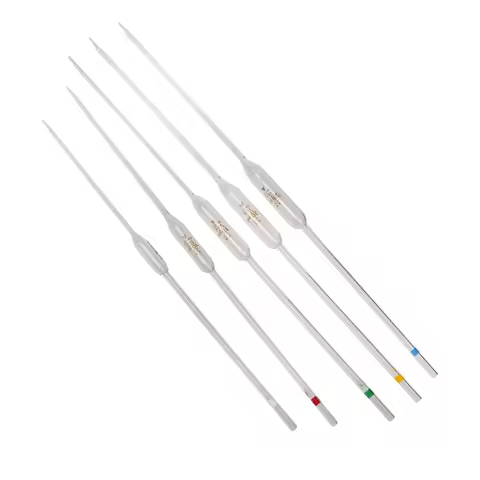 1pcs 1/2/3/5/10/25/50mL Belly pipette Glass big belly pipette fat belly straw laboratory single line