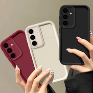 Soft TPU Case For Samsung Galaxy A17 5G Phone Cases For GalaxyA17 4G A 17 Shockproof Solid Color Sil