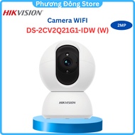 HIKVISION DS-2CV2Q21G1-IDW (W) 2MP Wifi Camera, 2-way conversation, 360 degree rotation - Genuine pr