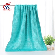♞,♘Pure cotton color solid towel bath microfiber for adult bath towel tuwalya makapal cotton bath t