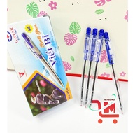 Box of 24 G-Star 4A Ballpoint Pens, 0.5mm Nib, Blue Ink, Smooth Writing, Fresh Ink Color, Good Quali