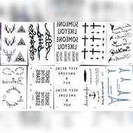 Temporary Tattoo Tatto Temporary Tattoo Code FF 21-30 (W=10cm L=6cm)