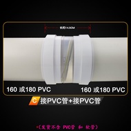 New 2025 PVC Pipe Check Valve Bathroom 80/100 Bath Dominator Exhaust Fan Check Valve Odor Prevention