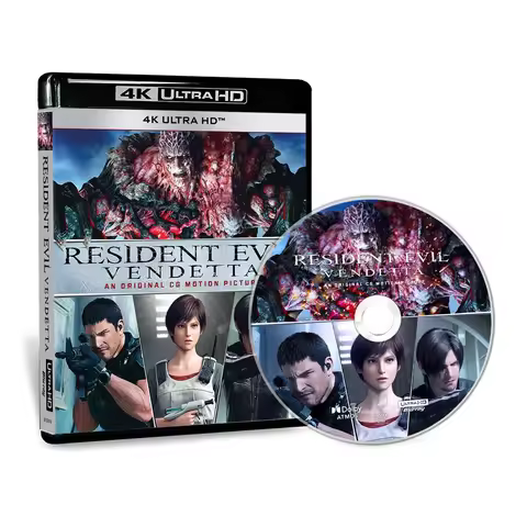 4K UHD Resident Evil: Death Island Blu-ray Disc PS5 XSX Dolby Atmos compatible HighDefinition