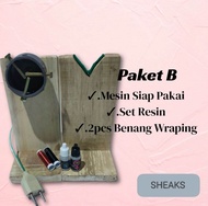 Mesin Rod Dryer Pengering Resin Joran