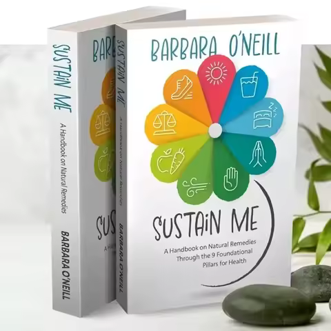 2025 HOT Sustain Me By Barbara O’Neill Book ：A Hand Book Of Natural Remedies The 9 Foundational Pill