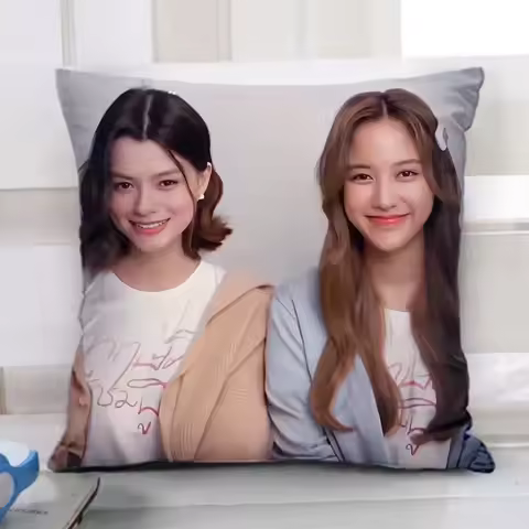 Freenbecky HD Poster Double-sided Printed Pillowcase Thai TV From GAP The Series Drama Stills Photo 