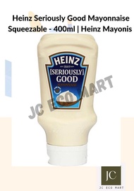 Heinz Seriously Good Mayonnaise Squeezable - 400ml | Heinz Mayonis