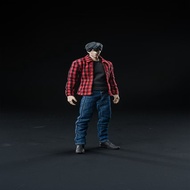 [Special Offer] Ready Stock VTOYS X BMS 1/12 Action Figure No. 1 Body Checked Shirt Vest Jeans