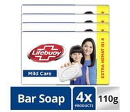 Sabun Batang Lifebuoy Kasturi Musk Sabun Mandi Lifeboy Isi 4 x 75gr