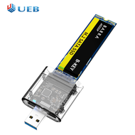 External Closure Hard Disk Case M2 SSD Case M.2 to USB3.0 Gen 1 5Gbps SSD Enclosure for SATA M.2