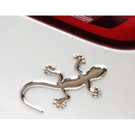 3D car sticker cicak/lizard logo emblem