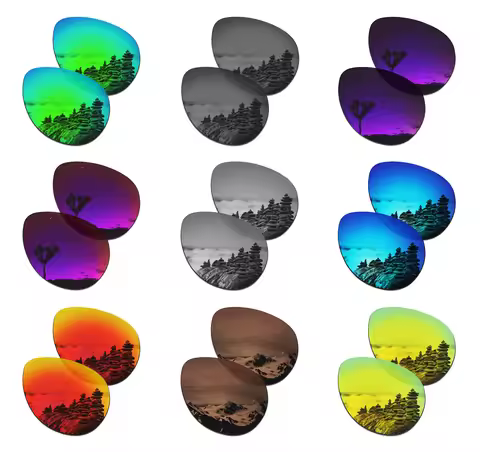 SmartVLT Polarized Replacement Lenses Compatible with RayBan RB3457-59 RB3457 59mm Sunglasses -Multi