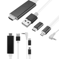 For Android and Type-C to HDMI Adapter Cable Smartphone Handphone Handphone