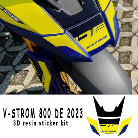 3D Epoxy Resin Sticker Protection Kit for V Strom 800 DE VStrom 800DE 2023 Toe Protection