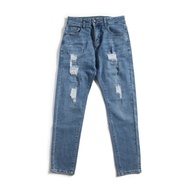 IZZVATI-Patch Destruction Jeans