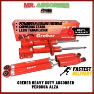 ABSORBER HEAVY DUTY GREBER PERODUA ALZA