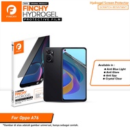Finchy anti gores Oppo A76 Hydrogel Premium Screen Protector - Front