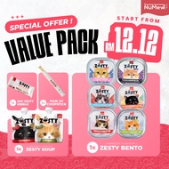 Numew Value Pack Zesty Kibble 50g + Zesty Bento + Zesty Soupack + Chopstick (Random)