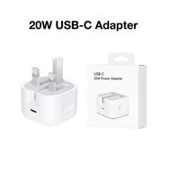 iPhone Charger UK Plug 20W/35W adapterPD fast Charging with Cable USB-C C-C C-Lighting For iPhone 9-