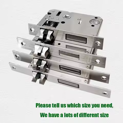 Fingerprint Lock body Specialized Mortise Smart Lock 5050 125mm-240mm