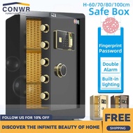 CONWR A4+ Premium Large Digital Safe Box With Siren-Taller & Wider  9e7