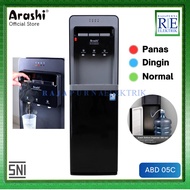 ARASHI Dispenser Air Galon Bawah ABD 04C - Fungsi Panas Dingin Normal - Hot & Cool