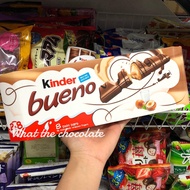 พร้อมส่ง Kinder bueno 8 twin bars กล่องยาว 16แท่ง