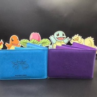 New Pokemon TCG Eevee Water&Psychic Glow Energy Collectors Card 64 Slots Binder