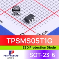 TPSMS05T1G ESD Protection Diode 5V0 SMS05T1G SOT-23-6 Tech Public