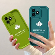 Fashion White Maple Leaf For OPPO A3 PRO A94 A93 A5S A57 A77 A7 A12S Realme C20 C11 C21Y C25Y A80 A5