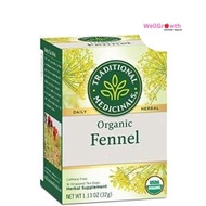 Traditional Medicinals - Daily Herbal, Organic Fennel Tea (16 teabags)