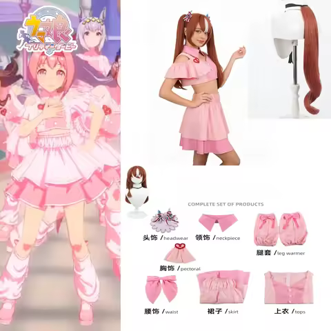 Girls Still in Love Cosplay Outfits Wig Game 4.5 Years of Umamusume Pretty Derby Live Halloween Role